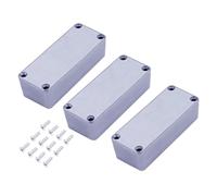 Widybord 1590A Alluminio Chitarra Effetti Pedal Enclosure 92x38x31mm Incompiuto Diecast Stomp Box per Effetti Chitarra