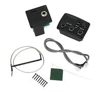 Widybord -17A Chitarra Acustica EQ Preamplificatore con Digital Procedding Tuner 3 Band EQ Equalizzatore con Accordatore Chitarra Pickup