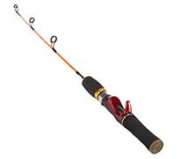 Widybord 2 Pezzi 52 Cm Canne da Pesca sul Ghiaccio Portatile Tasca Inverno Canne da Pesca Combo Penna Palo Esche Attaccare la Filatura Casting Asta Dura