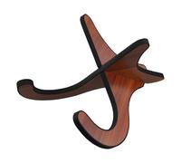 Widybord 2 Pezzi di Supporto Portatile In MDF per Ukulele, Supporto Verticale per Chitarra, Violino, Espositore per Rack.