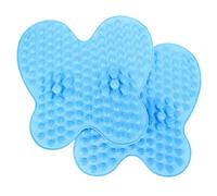 Widybord 2 Pezzi Dito Piastra di Pressione Cuscino di Massaggio Tipo Farfalla Piastra di Pressione Cuscino di Massaggio Adatto per Yoga