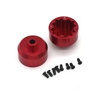 Widybord 2 Pezzi Serie Scatole in Metallo Differenziale EA1048 per JLB Racing Cheetah 11101 21101 J3 Speed 1/10 Pezzi di Aggiornamento Auto Telecomandato, A