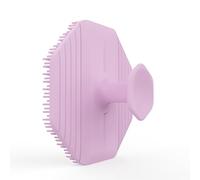 Widybord 2 spazzole in silicone per la pulizia del viso, in morbido silicone, per pulire i pori, massaggiare, per la pulizia del viso, rosa, facile da usare