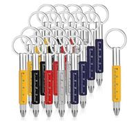 Widybord 20 pezzi penna multiuso 6 in 1 per burrori penna a sfera ricariche penna a strumenti per studenti personale dell'ufficio, lavoratori dell'edilizia, facile da usare, ca. 3,62 pollici/ 92 mm