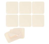 Widybord 25 Pezzi Camoscio Ceramica Camoscio Panno Strumenti Pelle Camoscio Pre Tagliato Camosci Ceramica Strumenti Artista Fango Strumenti