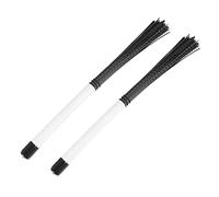 Widybord 2Pcs Cajon Brush Telescopica Drum Spazzole Nylon Bastoni Percussioni per Jazz Stick Drum Musical
