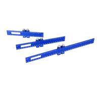 Widybord 3 Pezzi Righello di Lavorazione Del Legno Plotter di Posizionamento Manometro Righello Strumento di Misura con Scala Imperiale Metriche per Carpentiere