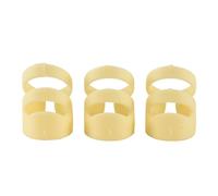 Widybord 3 Pz Plettri per Chitarra Acustica Elettrica Ukulele Indice Finger Picks Pick Chitarra Stringed Instrument Part Accessori M