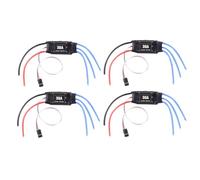 Widybord 4 Pezzi 2-4S 30A RC Controller di Velocità Elettrico ESC Senza Spazzole 5V 2A per Batteria Lipo 2 a 4S Fai da te Multicopter Quadcopter Installazione Facile da Usare
