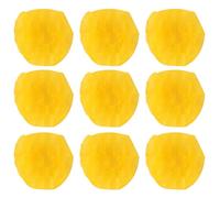 Widybord 400 Pezzi Custodia per Microfono Monouso Parabrezza per Studio di Registrazione KTV Giallo