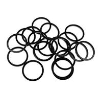 Widybord 50 Pezzi in Lega di Alluminio Bicicletta Volante Mozzo Distanziatori Bici Pedaliera Rondella Bicicletta Asse Guarnizione Ruota Libera Spazio 2Mm