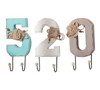 Widybord 520 ganci da parete stile portachiavi set con ghirlande luminose fai da te ganci da parete caffè 3D porta artigianato ganci facili da installare facile da usare