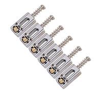 Widybord 6 pezzi in metallo per chitarra elettrica, ponticello a sfera per chitarra elettrica, colore