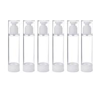 Widybord 6 Pezzi Serria/Set Piccole Bottiglie di Pulveizzazione Nebbia Bottiglia di Emulsione Bottiglie Aziendali 100 Ml Bottiglia della Lozione della Pompa di Stampa