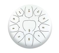 Widybord 6 Pollici 11 Tono Acciaio Tongue Drum Hand Pan Drum Bacchette Percussioni Strumento Musicale Tamburello Parti B