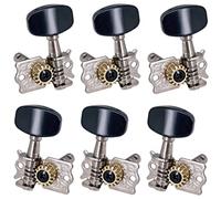 Widybord 6Pcs 3R3L Chitarra Tuning Pioli Aperti Macchine Teste Acustiche Folk Chitarra Tuning Peg Tuners Parti