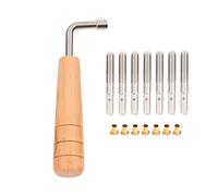 Widybord 7 piroli con chiave a L per accordatura per arpa a lira e altri strumenti a corda primitivi