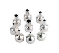 Widybord 9 pz/set di saldatura ugello parti di ricambio per aria calda -strumento diverse dimensioni ugelli per 8858 8898 858D 8586 multifunzione uso ugello