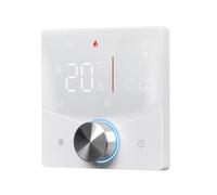 Widybord Accessori Termostato Riscaldamento Acqua WiFi Tuya Smart APP Control per Voice - Bianco