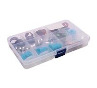 Widybord Accessorio per chitarra, 45 pezzi, 17 seduzioni di dita, 20 seLezioni di chitarra e 8 proteggi-dita per chitarra acustica