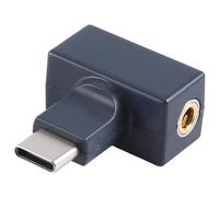 Widybord Adattatore per cuffie USB Type-C a 3,5 mm 32 Bit/384 KHz Amplificatore per Cuffie Decodificatore Digitale Adattatore HiFi Convertitore Android Installazione Facile