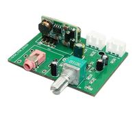 Widybord Amplificatore a condensatore per microfono dinamico modulo di circuito di amplificazione del segnale interfaccia 3,5 mm