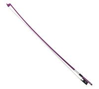 Widybord Archetto per violino, 4/4, in fibra di carbonio, per principianti e giocatori professionisti (rosa)