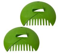 Widybord Artigli Foglie 2 Pezzi Pale A Foglie da Giardino Rastrelli a Mano Pinze di Pulizia Foglie Versatili Grande Collettore Foglie Raccoglitore Foglie