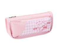 Widybord Astuccio Carino con Capacità Astuccio Carino per Penne, Astuccio per Cancelleria Kawaii, Facile da Usare, Rosa