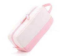 Widybord Astuccio di Grande Capacità con Manico Astuccio Morbido per Penna Borsa Organizer per Materiale Scolastico per Ragazze Adolescenti Adulti-Rosa Resistente