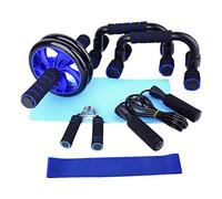 Widybord Attrezzature per esercizi muscolari Pressa Addominale Rullo Ruota Allenatore di Attrezzatura Fitness a Casa con Barra di Spinta