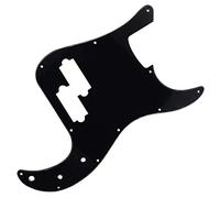 Widybord Battipenna nero a 11 fori singolo strato per basso grattare piastra protezione per 4 corde americano/messicano standard accessori