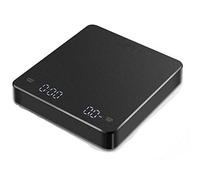 Widybord Bilancia da Caffè con Timer, Ricambi Accessori, Bilancia da Caffè, 0,1 G/3 Kg, Ricaricabile, Spegnimento Automatico, per