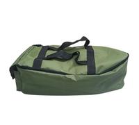 Widybord Borsa a mano per barche con esche, borsa da trasporto per barche, doppia cerniera per barche con esche, impermeabile, rilevatore di pesca, attrezzatura da pesca verde