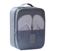Widybord Borsa da viaggio portatile per scarpe, biancheria intima, vestiti, organizer per scarpe, multifunzione, accessori da viaggio, A, grigio