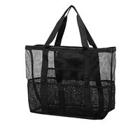 Widybord Borsa tote da spiaggia di grande capacità, borsa per il pranzo portatile, borsa da bagno, borsa per alimenti e bevande, borsa a tracolla utile 1 pezzo