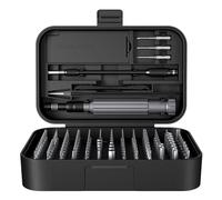 Widybord Cacciavite di Precisione Multifunzionale 150 in 1, Strumento di Manutenzione del Telefono Cellulare, Maniglia in Alluminio, Strumento di Smontaggio, Facile da Usare, Nero