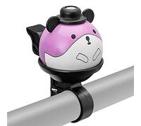 Widybord Campanello di VéLo Campanello di VéLo del Cartone Animato Rotante a 360° Accessori per VeLo per Bambini Rosa