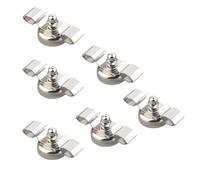 Widybord Clip per cavo magnetiche da 20 mm, ganci magnetici resistenti ai graffi, fermacavi antiscivolo, supporto per cavo magnetico potente, 6 pezzi facili da usare