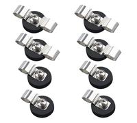 Widybord Clip per cavo magnetiche da 22 mm, ganci magnetici resistenti ai graffi, fermacavi antiscivolo, supporto per cavo magnetico, potente, 8 pezzi durevoli