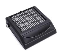 Widybord Collettore di polveri per unghie per manicure, estrattore 100 W, collettore di polvere sotto vuoto, potente ventilatore per unghie, presa UE nera, facile installazione