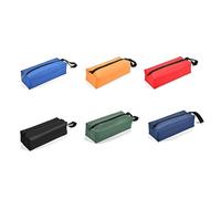 Widybord Confezione da 6 piccole per attrezzi con cerniera, in tessuto Oxford impermeabile, organizer portatile (24 x 8,9 x 6,9 cm) durevole, Come mostrato