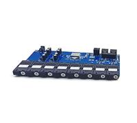 Widybord Convertitore di Media Switch Fibra Gigabit Ethernet 8 Porte Fibra 2 Porte Fibra RJ45 Ricetrasmettitore Ottico 20 Km SC Modalità singola (A) Facile da Usare