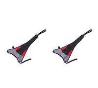 Widybord Copertura di assorbimento del sudore del telaio della rete di sudore di velo protegge la striscia per impedire la sudorazione sui rulli di bicicletta 44 x 24 cm