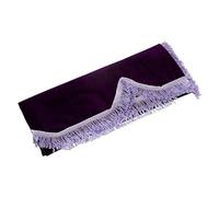 Widybord Copertura per Mezzo Pianoforte A 88 Copertura Antipolvere In Velluto Dorato con Bordo In Nappa, Viola Resistente e Facile da Usare