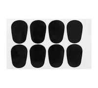 Widybord Cuscinetti per bocchino da 0,3 mm, 8 pezzi, per sassofono contralto, tenore, nero