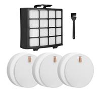 Widybord Filtri di ricambio per aspirapolvere verticale DuoClean PowerFin AZ2000, AZ2000W, AZ2002, parte XFFKAZ2000, XHFAZ2000