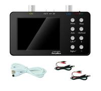 Widybord Frequenza Di Campionamento Oscilloscopio 50M Frequenza Di Campionamento Oscilloscopio Portatile Ad Alta Prestazioni Schermo LCD 3,2 Pollici
