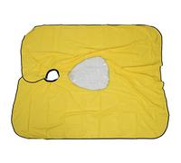 Widybord Giallo Nuovo Adulto Salone Taglio di Capelli Parrucchiere Barbieri Parrucchiere Stylist Abito Capo Tacco Acconciatura Copertura Tessuto Trasparente Copre