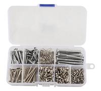 Widybord Kit di per chitarra da 204 pezzi, 9 tipi, set assortito con molle per chitarra elettrica, ponte, pickup, battipenna, sintonizzatore, interruttore, piastra per collo